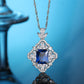 FairyLocus "Moonlight Treasure Box“ Radiant Cut Sterling Silver Necklace FLCSBSNL09 FairyLocus