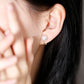 Fairylocus Austrian Crystal Pearl Sterling Silver Clip Earrings FLZZER30 Fairylocus