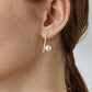 Fairylocus "Equilibrium" Style Austrian Crystal Pearl Sterling Silver Clip Earrings FLZZER36 Fairylocus
