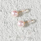 Fairylocus "My Princess" Austrian Crystal Pearl Sterling Silver Stud Earrings FLZZER01 Fairylocus