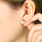 Fairylocus "Balance" Austrian Crystal Pearl Sterling Silver Stud Earrings FLZZER24 Fairylocus