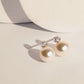 Fairylocus Minimalist Style Austrian Crystal Pearl Sterling Silver Clip Earrings FLZZER33 Fairylocus