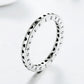 FairyLocus Spade Sterling Silver Ring Trendy Gifts Stacking Band FLCYRG-BK28 FairyLocus