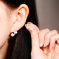 Fairylocus Elegant Design Austrian Crystal Pearl Sterling Silver Earrings FLZZER53 Fairylocus