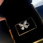 FairyLocus “Flying Butterfly” Engagement Sterling Silver Ring FLCYBSRG59 FairyLocus