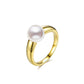 FairyLocus Artisan Customized Pearl Sterling Silver Ring FLZZRG03 FairyLocus