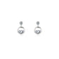 FairyLocus Sparkling Ocean Sterling Silver 18K Gold Plated Stud Earrings FLCYER-INS19 Fairylocus