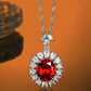 FairyLocus "Prestige Princess“ Oval Brilliant Sterling Silver Necklace FLCSBSNL02 FairyLocus