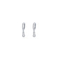 FairyLocus Paperclip Sterling Silver 18K Gold Plated Drop Earring FLCYER-INS14 Fairylocus