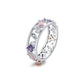 FairyLocus Kitschmas Sterling Silver Ring Trendy Gifts Stacking Band FLCYRG-BK34 FairyLocus