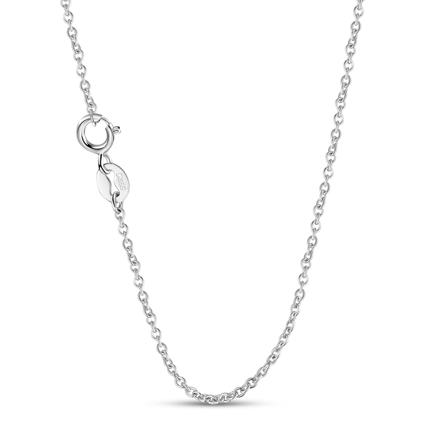 Fairylocus "Four-Leaf Clover" Austrian Crystal Pearl Sterling Silver Necklace FLZZNL20 Fairylocus