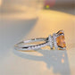 FairyLocus 4ct Cushion Cut Engagement Sterling Silver Ring FLCYBSRG29 FairyLocus