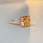 FairyLocus 4ct Cushion Cut Engagement Sterling Silver Ring FLCYBSRG28 FairyLocus