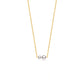 Fairylocus "Lucky Beads" Austrian Crystal Pearl Sterling Silver Necklace FLZZNL26 Fairylocus