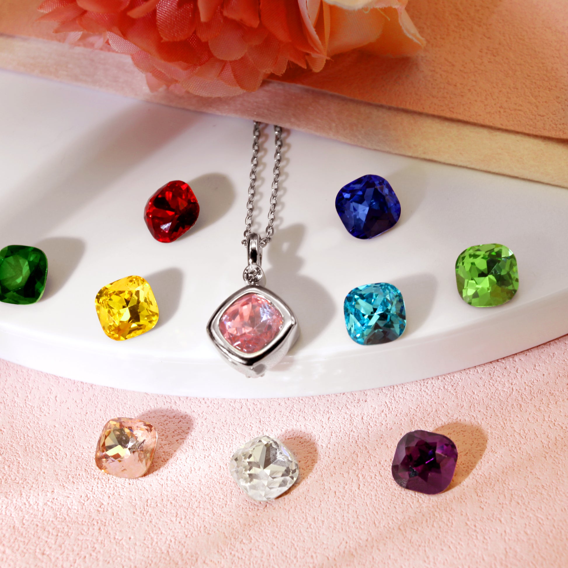 FairyLocus Versatile Ten-In-one Crystal Creative Pendant Necklace FLADNL01 FairyLocus